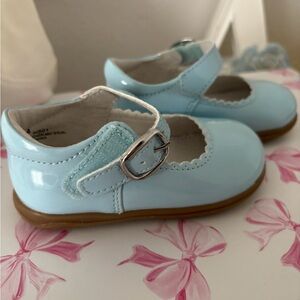 L’amour Blue Mary Jane Shoes